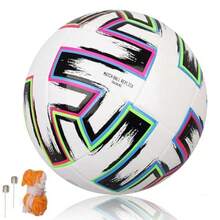 Balon de futbol de Entrenamiento Juvenil Tamaño Normal de Partido 5 Balon Numero 5 Estilo Copa del Mundo con Red De Agujas para Niños y Adultos Soccer Lovers GiftJuguetes clásicos de la infancia, imprescindibles para niños - OZB - Ver 2