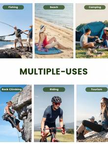 1个5加仑/20升便携式露营淋浴袋 | 可拆卸软管，方便携带 | 带开关淋浴喷头 | 旅行淋浴 | 适用于海滩、徒步旅行、露营、户外活动的便携式淋浴 - 彩色 - 查看 8