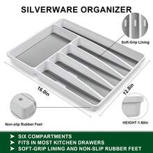 24/48pcs Stainless Steel Silverware Sets  With Organizer For 4/8 Person,Includes Knife Spoon And Fork Eating Utensils Set For Kitchen Flatware Sets With Steak Knives,Cutlery Sets For Kitchens, Parties, Banquets, And Restaurants, Tableware Dishwasher - Nhiều màu - Xem 5