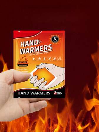 10-12 timmars självuppvärmande fotvärmare, omedelbar uppvärmning i 10 timmar, bärbara fotkuddar för män och kvinnor, lämplig för skidåkning, vandring, camping och utomhusaktiviteter, perfekt för Halloween- och julklappar (slumpmässiga gamla/nya modeller) julklappar, handvärmare, presenter till män, presenter till strumpor, handvärmare med uppladdningsbar isolering, galentiner, valp, karneval