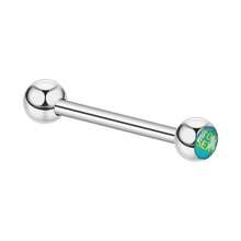 Fashion Stainless Steel Letter Tongue Ring European And American  Personality Metal Piercing Jewelry - 2#鋼色 - 查看 8