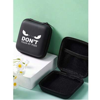 Digital Storage Pouch,Earbud Holder, Compact Earphone Travel ,Earphone Bag, Data Cable Hard Drive Storage Bag, Multi Functional Storage Bag, Compact And Portable,,Square Bluetooth Earphone Storage Box,Suitable For Traveling, Going Out, Shopping, Business Trips, Returning To School, Carrying To Work, Holiday Gifts, Birthday Gifts, And Gifts For Family, Classmates, Teachers, And Colleagues