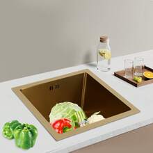 YUNRUX Kitchen Sinks - Gold - View 9