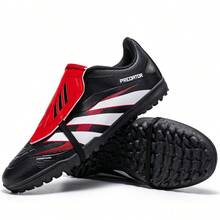 Men's Football Shoes With Enhanced Shock Absorption, Made Of Wear-Resistant Rubber To Optimize Traction And Stability, Suitable For Both Men And Women - Black - View 3