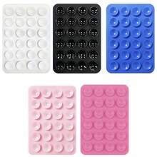 5pcs Silicone Suction Cup Phone Holder, Waterproof Sticky Base Suitable For Most Phones, Universal Finger Grip For Selfie & Video Calls - Multicolor - View 18