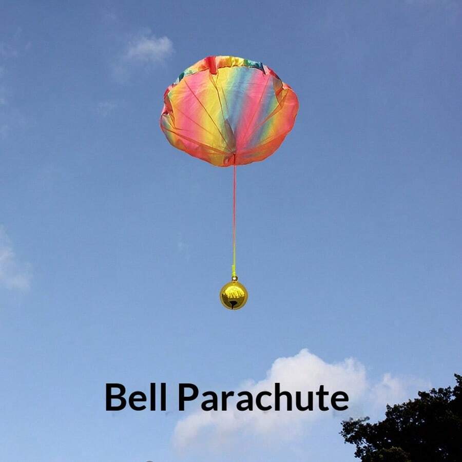 New Throwing Parachute, Hand Throwing Parachute, Sky Diving Parachute Toy For Boys And Girls, Interactive, Social, Family Fun, Hot Selling, Perfect Gift For Boyfriend, Girlfriend, Birthday, Party, Unisex