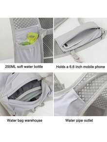 1pc Portable Sports Vest Backpack, Suitable For Cycling, Hiking, Climbing, Running, Outdoor Sports