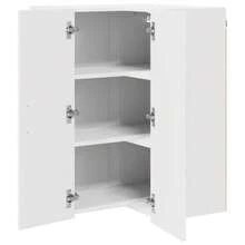 vidaXL Armadio da cucina Blanc 57 x 57 x 80 cm Legno d'ingénierie - Bianco - Visualizzare 5