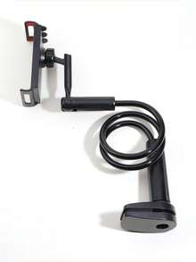 手机支架，懒人床头支架，iPad平板电脑床边支架，夹式床面支架，通用多功能360度旋转，按钮式调节，稳定易调。兼容、安卓手机，生日礼物，送给家人、朋友，适用于办公室、宿舍和家庭使用。360度旋转手机支架，承重力强。 - 彩色 - 查看 12