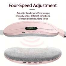 1500mAh Rechargeable Women's Portable Wireless Heating Pad, Multi-Level Adjustable, Back & Abdomen Heating Pad, Period Heating Waist Belt, Heating & Vibrating Waist Massager - Multicolor - View 8