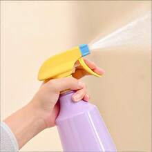 1/2pcs 500ml Dopamine Mist Spray Bottle, Manual Pump Fine Mist Sprayer, Hair Styling Moisturizing Spray Bottle, Plastic Watering Can