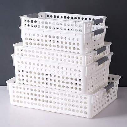 1 hộp đựng đồ để bàn tại nhà - Nhiều kiểu dáng khác nhau, dùng để đựng đồ ăn vặt, đồ chơi, kệ nhựa đựng đồ, hộp đựng đồ đơn giản, hộp đựng đồ dùng ký túc xá, nhà bếp - Hộp đựng đồ trang trí nghệ thuật.