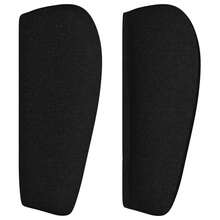 vidaXL Tête de lit con oreilles nere 183x23x78/88 cm in tessuto - nero - Visualizzare 4