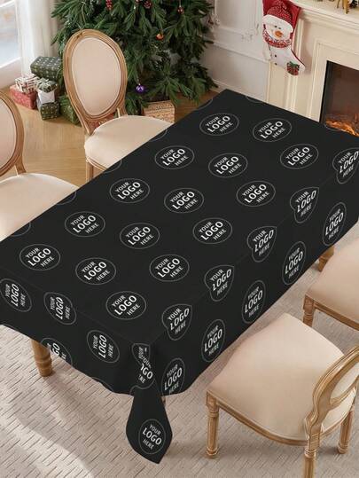 Custom Square Tablecloth | Washable And Polyester Cover, Full Size Printed Design, Ideal For Corporate Events, Parties, Weddings, Cocktail Events, And Holiday Banquets, Can Custom Logo