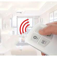 Luminária Kit 3 Lâmpada Led Spot Sem Fio Controle Remoto Lâmpada Led Sem Fio - Branco - Visão 4