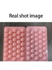 1-3pcs PP Material Ice Cube Trays, Creative Pink Ice Maker Tray, Kitchen Essential, Suitable For Back To School Season [Color May Have Slight Variation; Size Is Manually Measured And May Have Slight Deviation, Packaging Will Be Randomly Distributed] - Pink - View 10