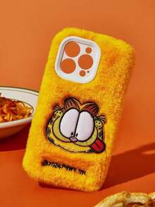 Silver Phone Case With Marilyn X Figure And Floral Print, Compatible With - 橘色 2 - 查看 5