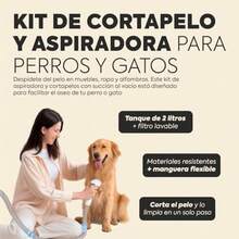 mhjKit de Aspiradora y Cortapelos para Mascotas 2 Lt s- Kit Completo para Aseo de Perros y Gatos aspiradora para Pelo de Perros y Gatos Silenciosa Succión al Vacío y 7 Accesorios de Aseosleeping Bags - 219165114 - Ver 3