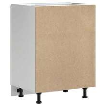 vidaXL Meuble bas pour évier Kalmar madeira artesanal de engenharia - Castanho - Ver 7