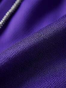 男士运动两件套短裤，跑步健身训练运动裤 - 紫色 - 查看 7