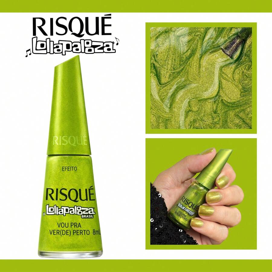 Risqué Lollapalooza Nail Polish Kit, 3 Colors, New Risqué Nail Polish Collection, Wholesale - 我要近距離觀看 - 查看 1