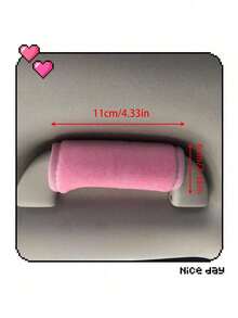 1pc General Motors Parts Suede Door Bow Handle Gloves Soft Car Door Handle Protective Cover - Bow - View 11
