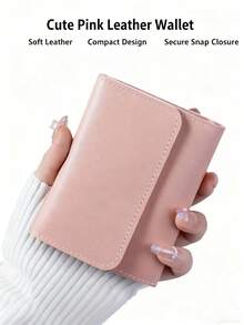 New Fashion Classic Versatile PU Waterproof Fabric Letter Pattern Shoulder Bag, Printed Design Metal Chain Decoration Design French Baguette Bag, Women's Shoulder Bag Suitable For Shopping. Commuting, Travel Use - 粉色 - 查看 7