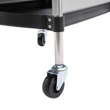 SanBouSi Salon Trolley 6-Tier Drawer-Type Multi-Functional Salon Trolley Hairdressing Shelf With Wheels - White and Black - View 8