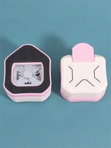 1个三合一迷你圆角器，优雅的边角修剪器，多功能角切割器/打孔器，适用于DIY纸艺、卡片制作和剪贴簿、照片、卡片、名片、项目、剪贴簿、照片卡片和名片制作