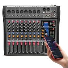 mhjMezcladora de Audio TXG Consola de Audio 8 Canales Mixer Interfaz USB Conexión de Bluetooth 5.0 Phantom Power de +48 V Efecto Digital Incorporado Ecualización de 3 Bandas de un Solo Canalsleeping Bags - 219165114 - Ver 2