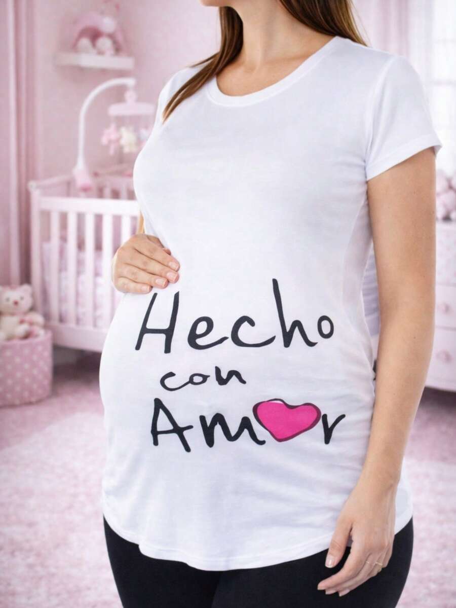 BRUSH MATERNITY BLOUSE 7008VIC - White - View 1