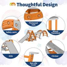 Baby Indoor Climbers & Play Structures - 橘色 - 查看 5