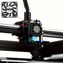 5V 2针 CPU散热风扇 - 适用于40-60mm PC和服务器系统，CPU散热片 - 4010 黑色 - 查看 3