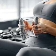 1 双全新指套握力训练手套，男女通用健身握力训练器，防滑健身握力垫 - 训练、举重、引体向上等运动的替代品，手部保护配件，告别汗湿的橡胶手套，硬拉辅助握力器，露指训练把手，健身房 - 彩色 - 查看 8