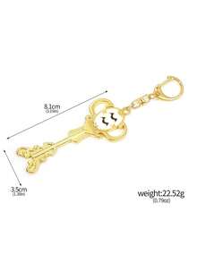 1个十二星座金色金属钥匙扣，女士款 - 星座图案钥匙圈，带龙虾扣，可作装饰包包挂饰，礼品及配饰，钥匙收纳器，设计精美，做工精细，收藏佳品 - 金色 - 查看 13