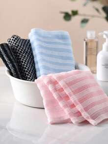 Bath Brush, Sponge And Scrubber, Suitable For Everyday Household Use - Multicolor - View 2