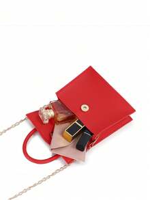 Matte Fashionable Versatile Minimalist Chain Handbag