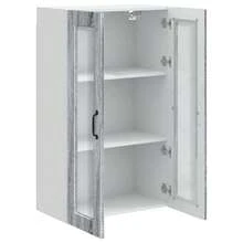 vidaXL Armário de cozinha com étagère Gris Sonoma 60 x 31 x 100 cm - Cinza - Ver 5