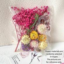 Assorted Dried Flowers Set - Multi-Purpose Preserved Floral, Suitable For DIY Crafts, Photo Frame Decor, Wreaths, Boutonnieres, Wedding Accessories And Home Decor - No Electricity Needed, No Feathers, Perfect For Christmas, Halloween, Easter And Thanksgiving - Multicolor - View 16