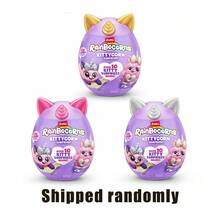 ZURU Rainbocorns Kittycorn Surprise Series 2，毛绒收藏娃娃，惊喜蛋，贴纸包（随机款式） - 彩色 - 查看 3