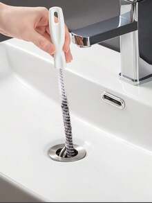 10pcs Drain Cleaner, Kitchen Spiral Drain Clog Remover, Hair Clog Remover For Sink, Bathtub, Shower Drain - Multicolor - View 4