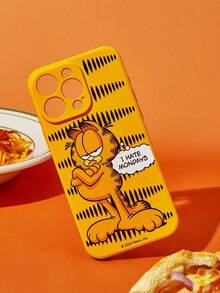 Silver Phone Case With Marilyn X Figure And Floral Print, Compatible With - 橘色 - 查看 2