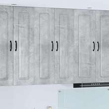 vidaXL Armario de cocina Kalmar gris beton 60 x 31 x 100 cm - Gris - Ver 2