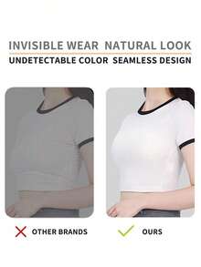 1件装畅销硅胶隐形文胸，带肩带，防滑设计，提拉并提升胸部曲线，专为婚纱、无肩带连衣裙、隐形内衣、连衣裙、连体裤、旅行和度假而设计