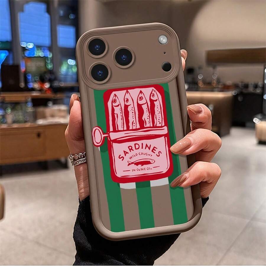 Basic Phone Cases - Stepped Shell 17-sKU1-canned Fish - View 1