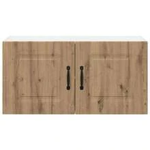 vidaXL Armoire de cuisine Kalmar Chêne artisanal 80 x 31 x 40 cm - Tabac - Voir 6