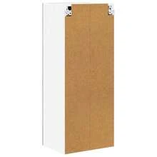 vidaXL Armoire suspendue avec porte Riga Gris Sonoma 40 x 31 x 100 cm - Gris - Voir 8