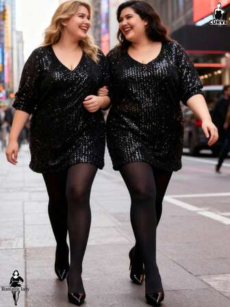 2/1 pieza Mallas curvas para mujer de alta elasticidad, pantalones ajustados de terciopelo suaves y cómodos, medias negras minimalistas versátiles adecuadas para vacaciones, viajes, combinación con faldas y pantalones