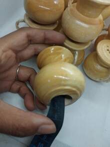 Tendencia12 Saleros Jarrita De Madera ArtesanalCalidad premium - 1 - Ver 10