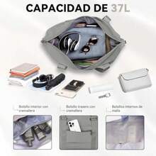 mhjBolsa Deportiva Para El GymBolsa De Viaje Expandible Bolsa De Viaje Plegable Para Hombre Y Mujer Tote Bolsa De Deporte Impermeable Con Compartimentos Para Gimnasio Gris-03Sleeping Bags - 219259127 - Ver 4